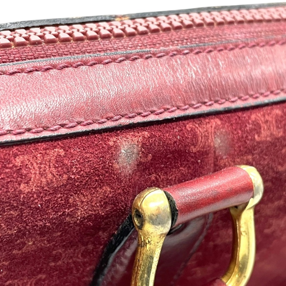 Celine Vintage 80s Diffusion Monogram Satchel Bag – Made in Italy - Picture 15 of 16